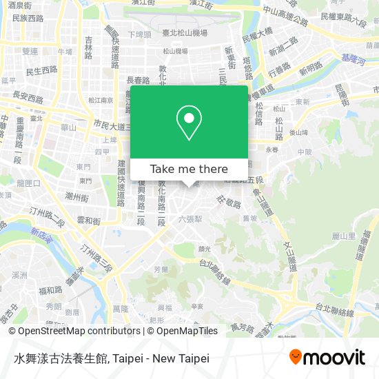 水舞漾古法養生館 map