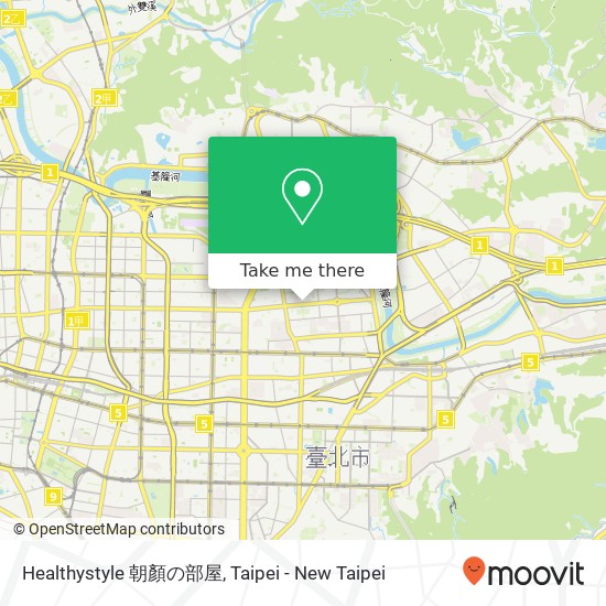 Healthystyle 朝顏の部屋 map