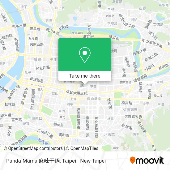 Panda-Mama 麻辣干鍋地圖