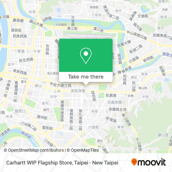 Carhartt WIP Flagship Store map