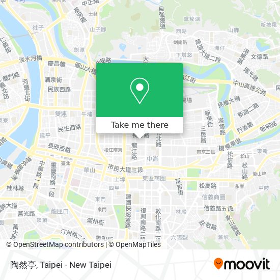 陶然亭 map