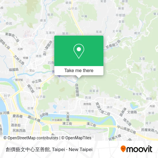 創價藝文中心至善館地圖