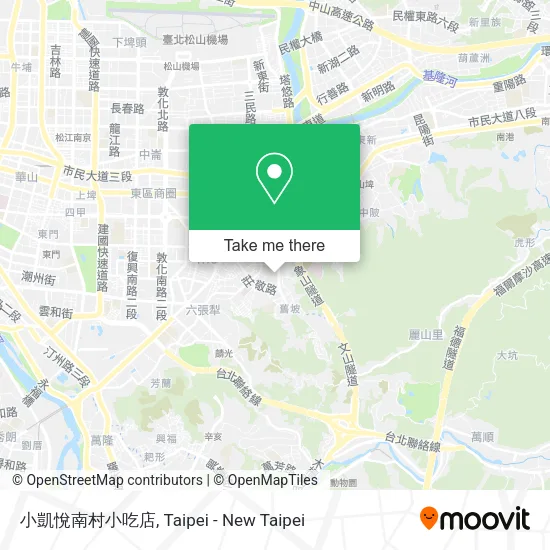 小凱悅南村小吃店地圖