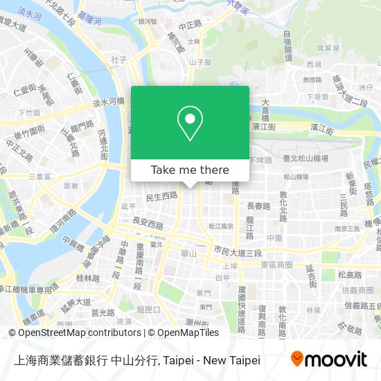 上海商業儲蓄銀行  中山分行 map