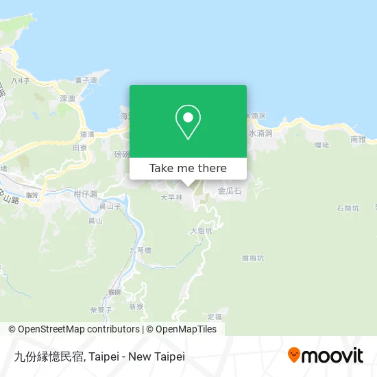 九份縁憶民宿 map