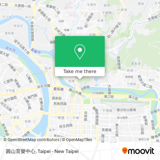 圓山育樂中心 map