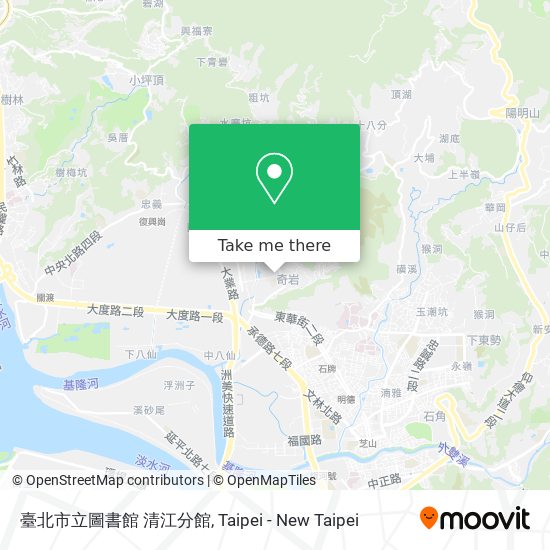 臺北市立圖書館 清江分館 map