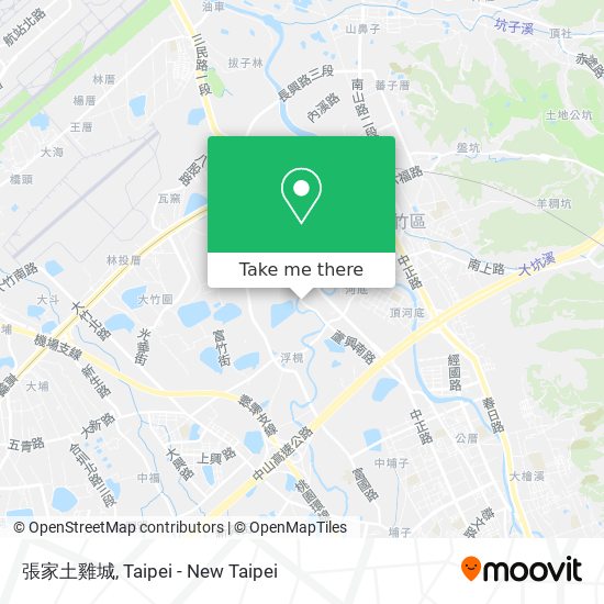 張家土雞城地圖