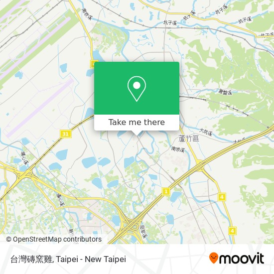 台灣磚窯雞地圖