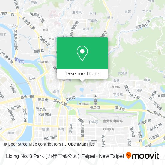 Lixing No. 3 Park (力行三號公園) map