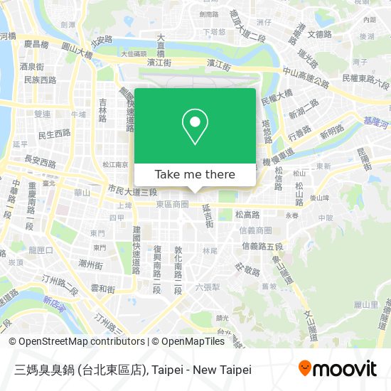 三媽臭臭鍋 (台北東區店) map