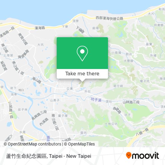 蘆竹生命紀念園區 map