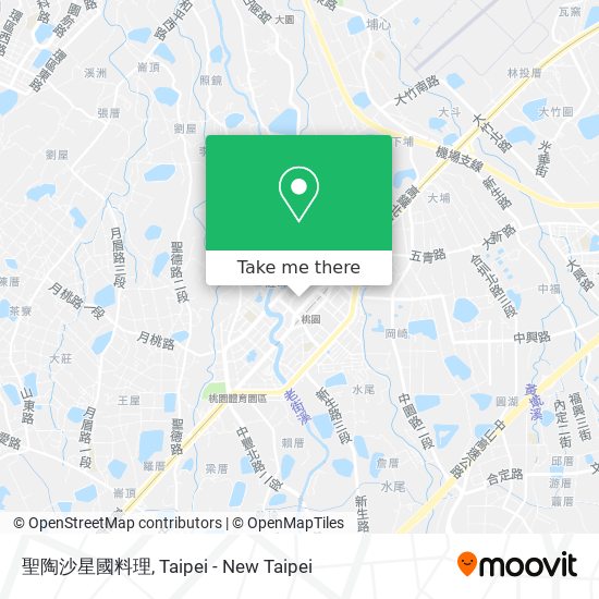 聖陶沙星國料理 map