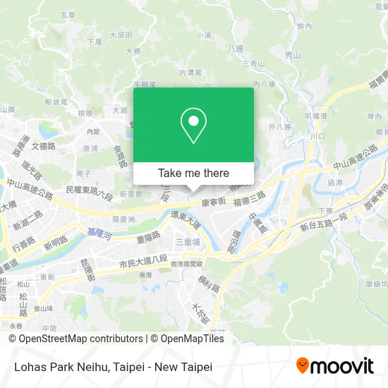 Lohas Park Neihu map