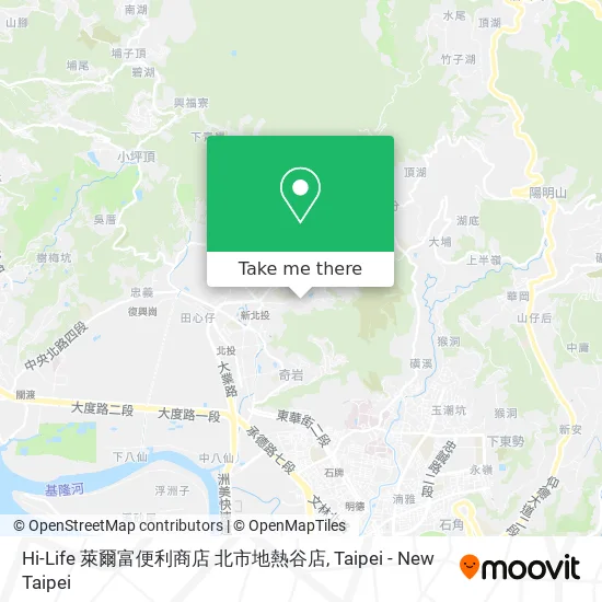 Hi-Life 萊爾富便利商店 北市地熱谷店 map