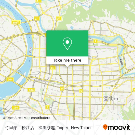 竹里館　松江店　禅風茶趣 map