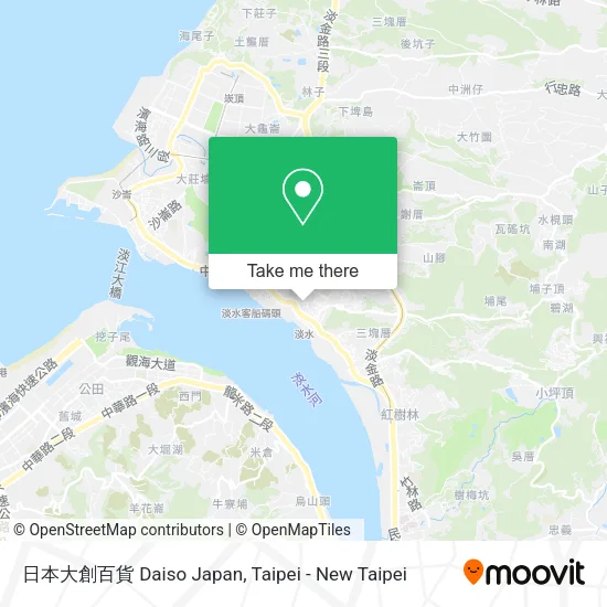 日本大創百貨 Daiso Japan地圖