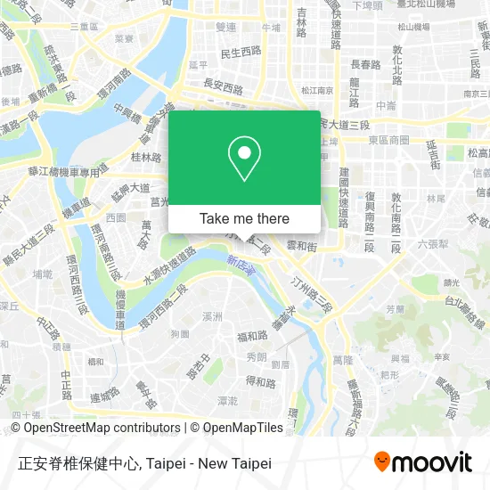 正安脊椎保健中心 map