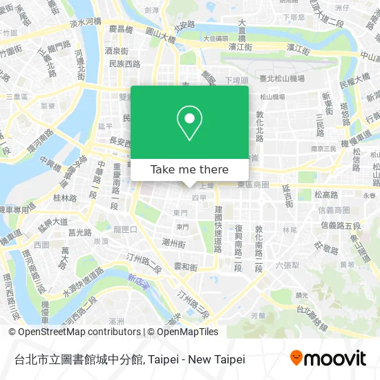 台北市立圖書館城中分館 map