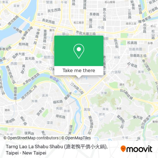 Tarng Lao La Shabu Shabu (溏老鴨平價小火鍋) map