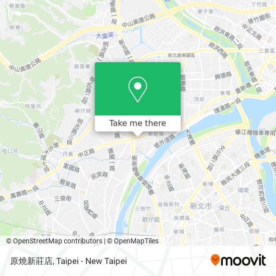 原燒新莊店 map