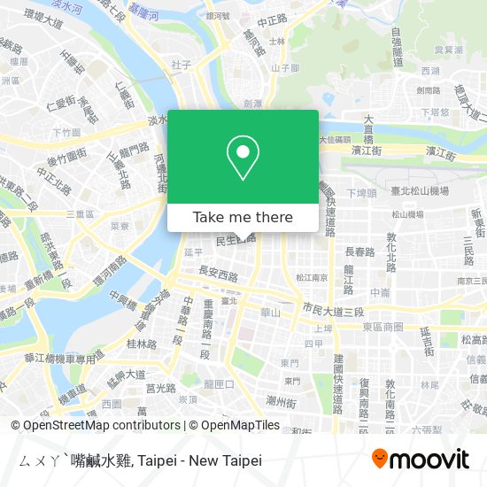 ㄙㄨㄚˋ嘴鹹水雞 map