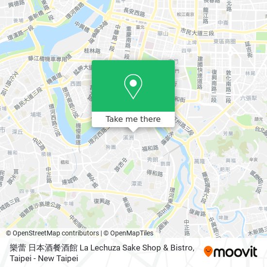 樂蕾 日本酒餐酒館 La Lechuza Sake Shop & Bistro map