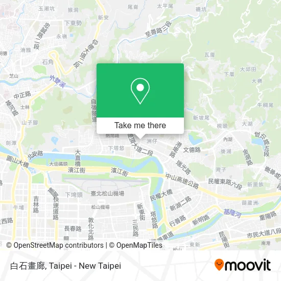 白石畫廊地圖
