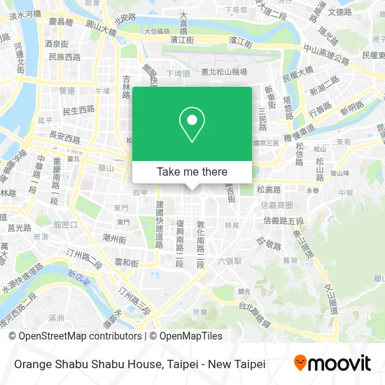 Orange Shabu Shabu House map