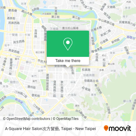 A-Square Hair Salon次方髮藝 map