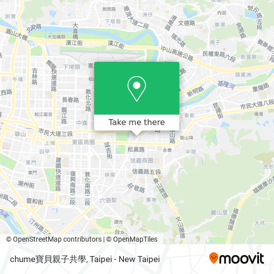 chume寶貝親子共學 map