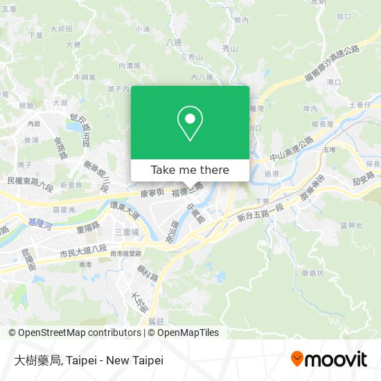 大樹藥局 map