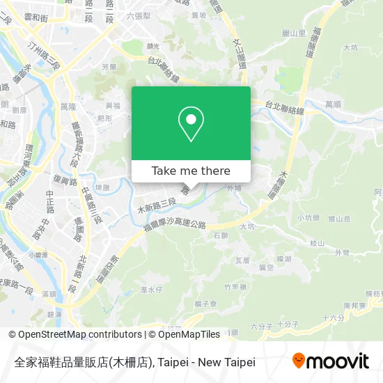 全家福鞋品量販店(木柵店) map