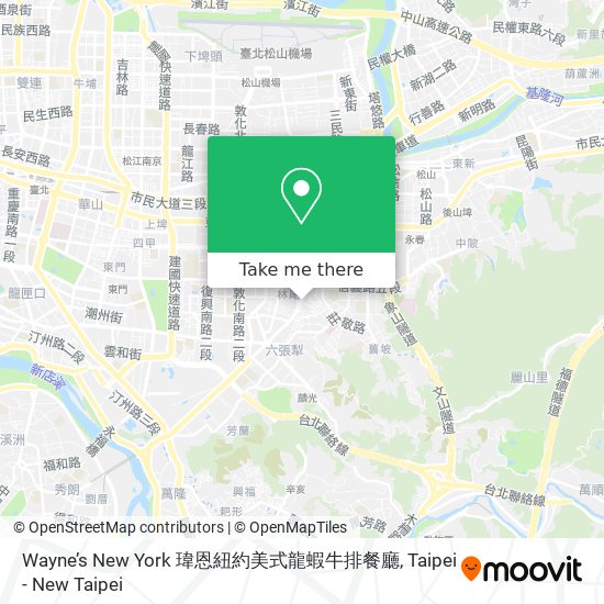 Wayne’s New York 瑋恩紐約美式龍蝦牛排餐廳 map