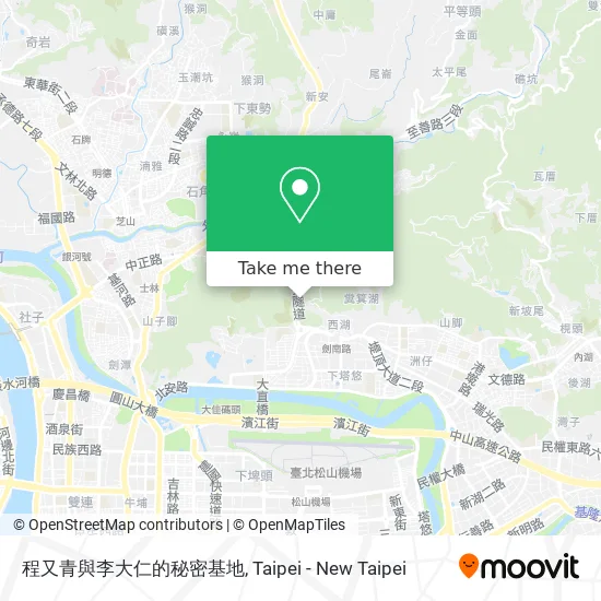程又青與李大仁的秘密基地 map