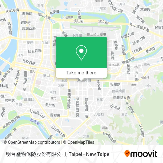 明台產物保險股份有限公司 map
