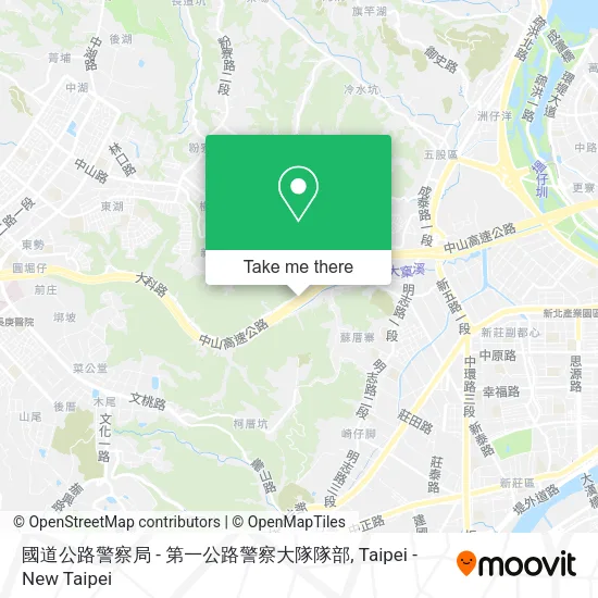 國道公路警察局 - 第一公路警察大隊隊部地圖