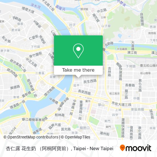 杏仁露 花生奶 （阿桐阿寶前） map