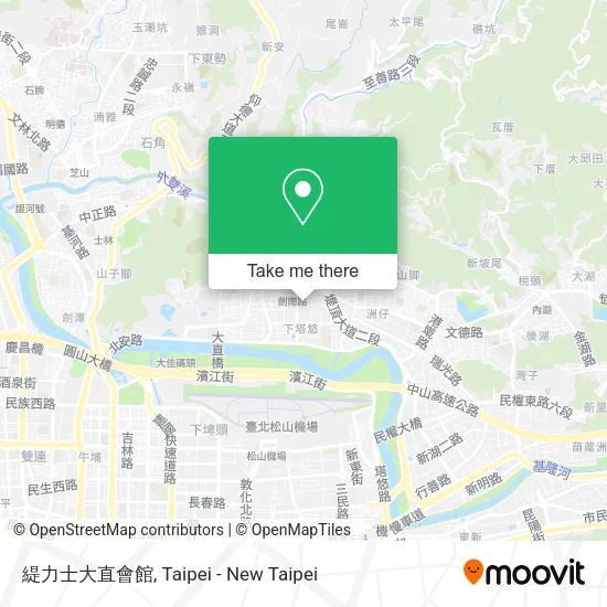 緹力士大直會館地圖