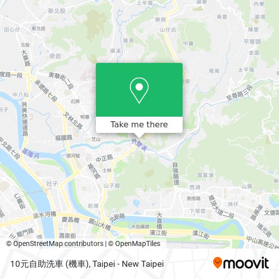 10元自助洗車 (機車) map