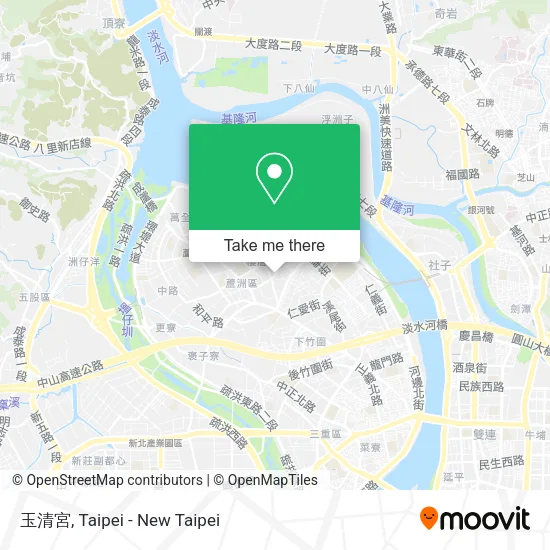 玉清宮 map
