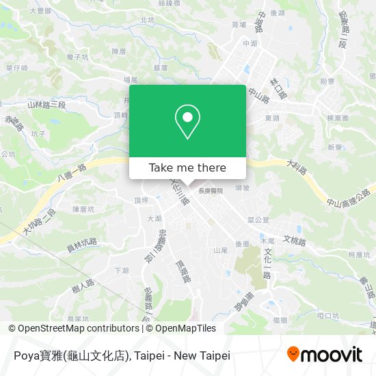 Poya寶雅(龜山文化店)地圖