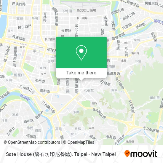 Sate House (磐石坊印尼餐廳) map