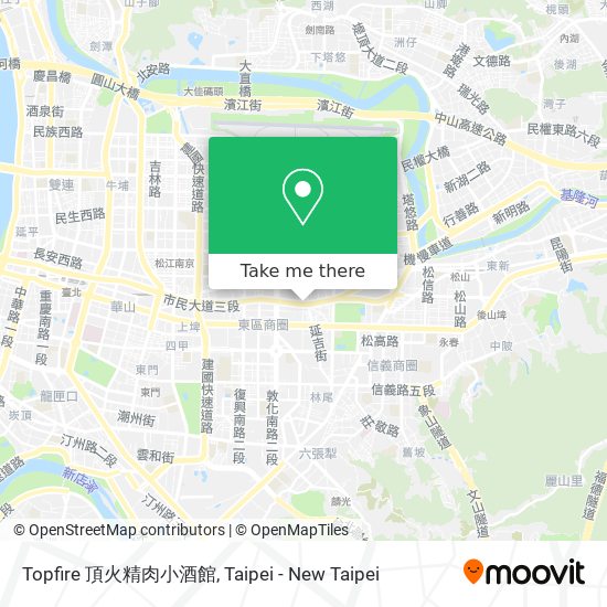 Topfire 頂火精肉小酒館 map