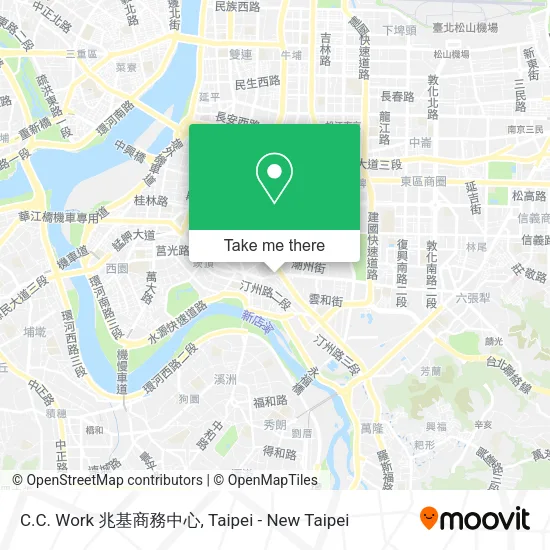 C.C. Work 兆基商務中心地圖