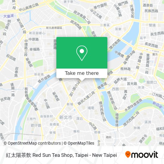 紅太陽茶飲 Red Sun Tea Shop map