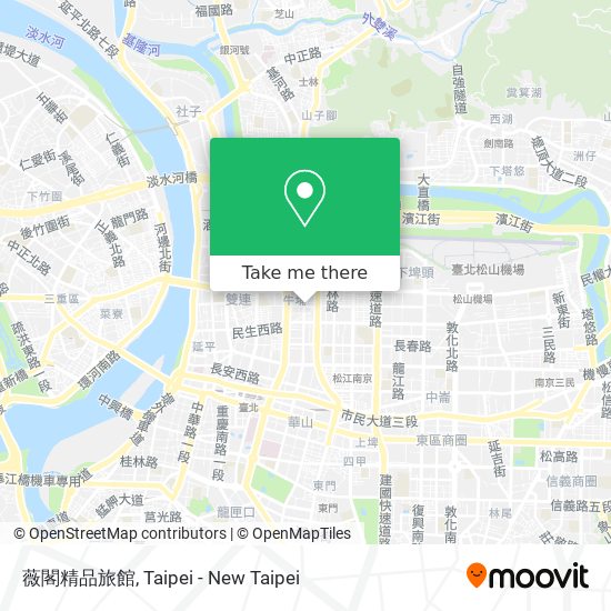 薇閣精品旅館 map