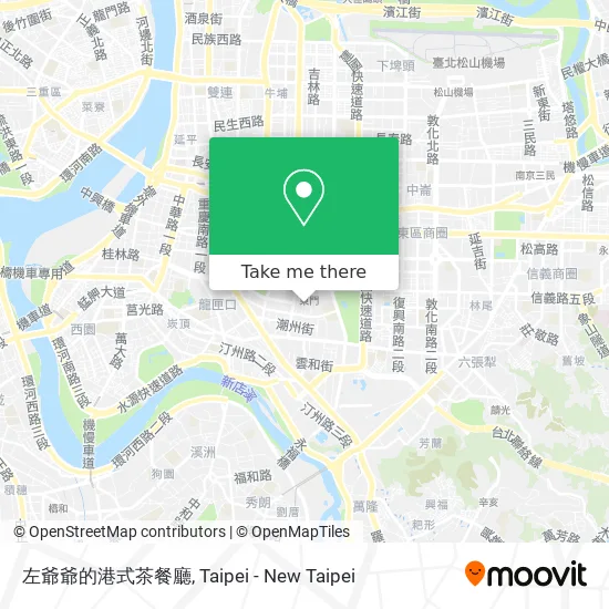 左爺爺的港式茶餐廳 map