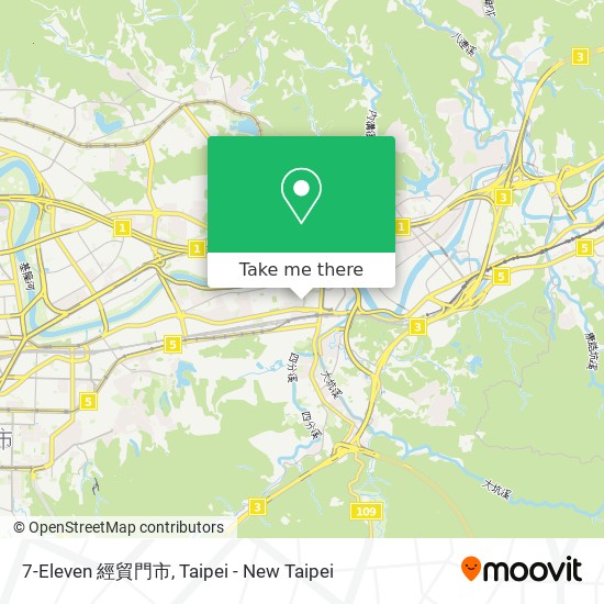 7-Eleven 經貿門市 map