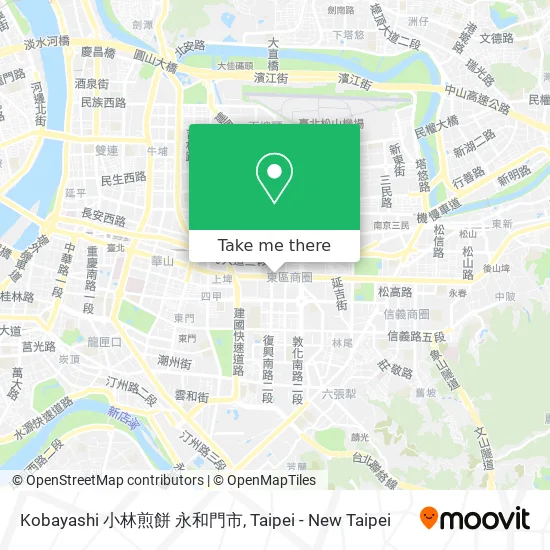 Kobayashi 小林煎餅 永和門市 map